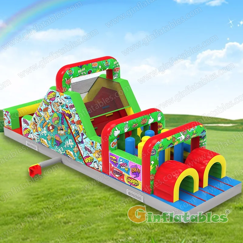 GO-244  Comic Obstacle Course